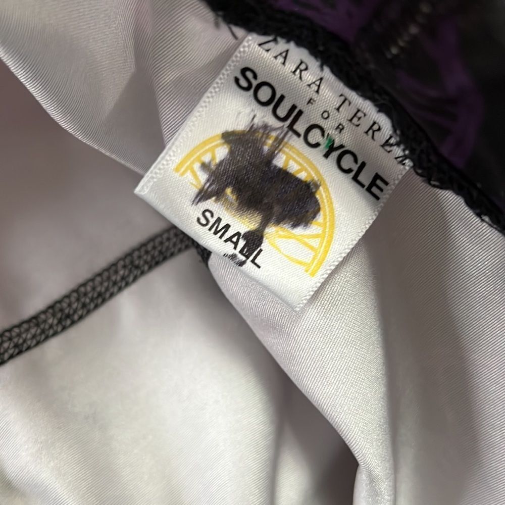 ZARA TEREZ FOR SOUL-CYCLE LOGO PRINTED LEGGINGS SIZE SMALL - Picture 6 of 7